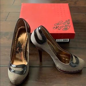 Naughty Monkey heels